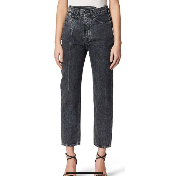Hudson jeans high rise folded crop tapered - Picture 1 of 5